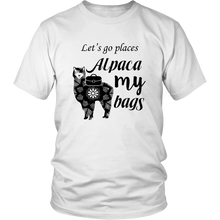 Load image into Gallery viewer, Alpaca My Bags - Men&#39;s T-Shirt (white)