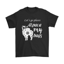 Load image into Gallery viewer, Alpaca My Bags - Men&#39;s T-Shirt (black)