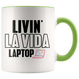 Livin' La Vida Laptop Mug
