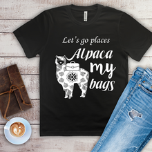 Load image into Gallery viewer, Alpaca My Bags - Men&#39;s T-Shirt (black)
