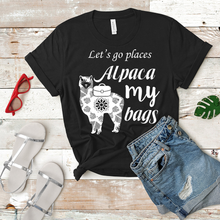 Load image into Gallery viewer, Alpaca My Bags - Women&#39;s T-Shirt (black)