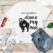 Load image into Gallery viewer, Alpaca My Bags - Women&#39;s T-Shirt (white)