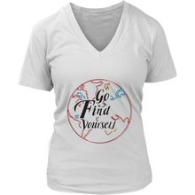 Load image into Gallery viewer, Go Find Yourself - Women&#39;s T-Shirt (white)