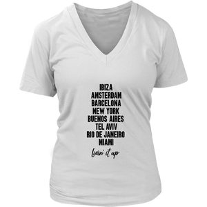 Livin' it Up - Women's T-Shirt (white)