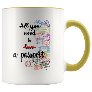All You Need is a Passport Mug