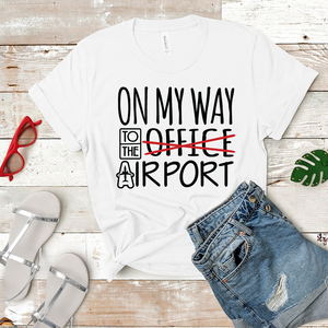 On My Way to the Airport - Women's T-Shirt (white)