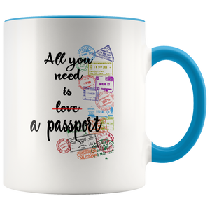 All You Need is a Passport Mug